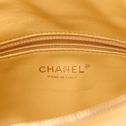 Chanel Caviar Quilted Filigree Waist Bag Yellow 6 of 12