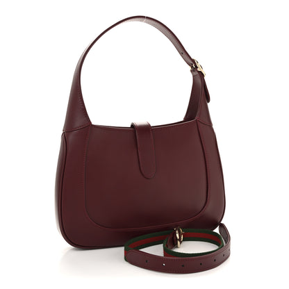 Gucci Calfskin Small Jackie Shoulder Bag Rosso Ancora 3 of 11