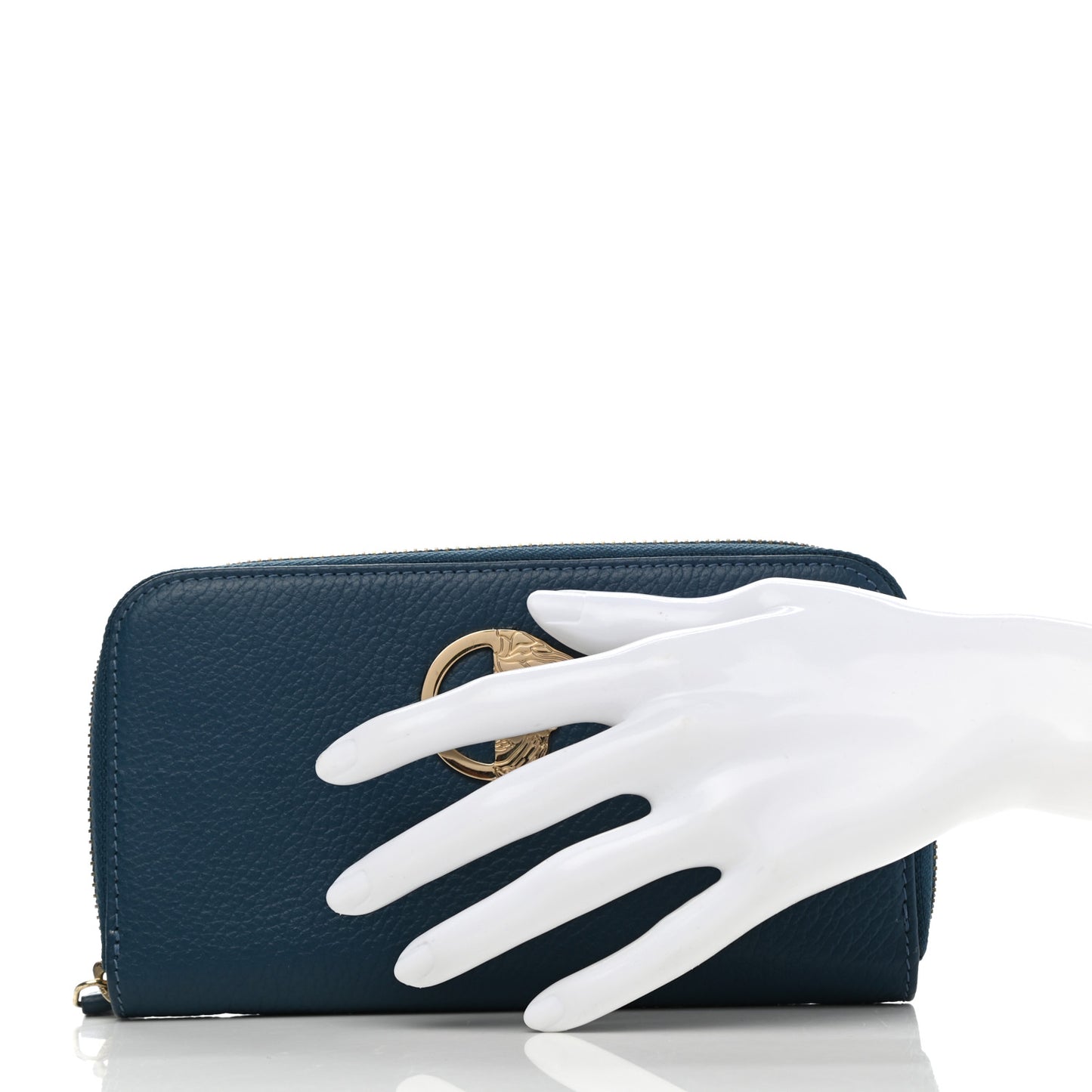 Vitello Zip Around Wallet Petrollo