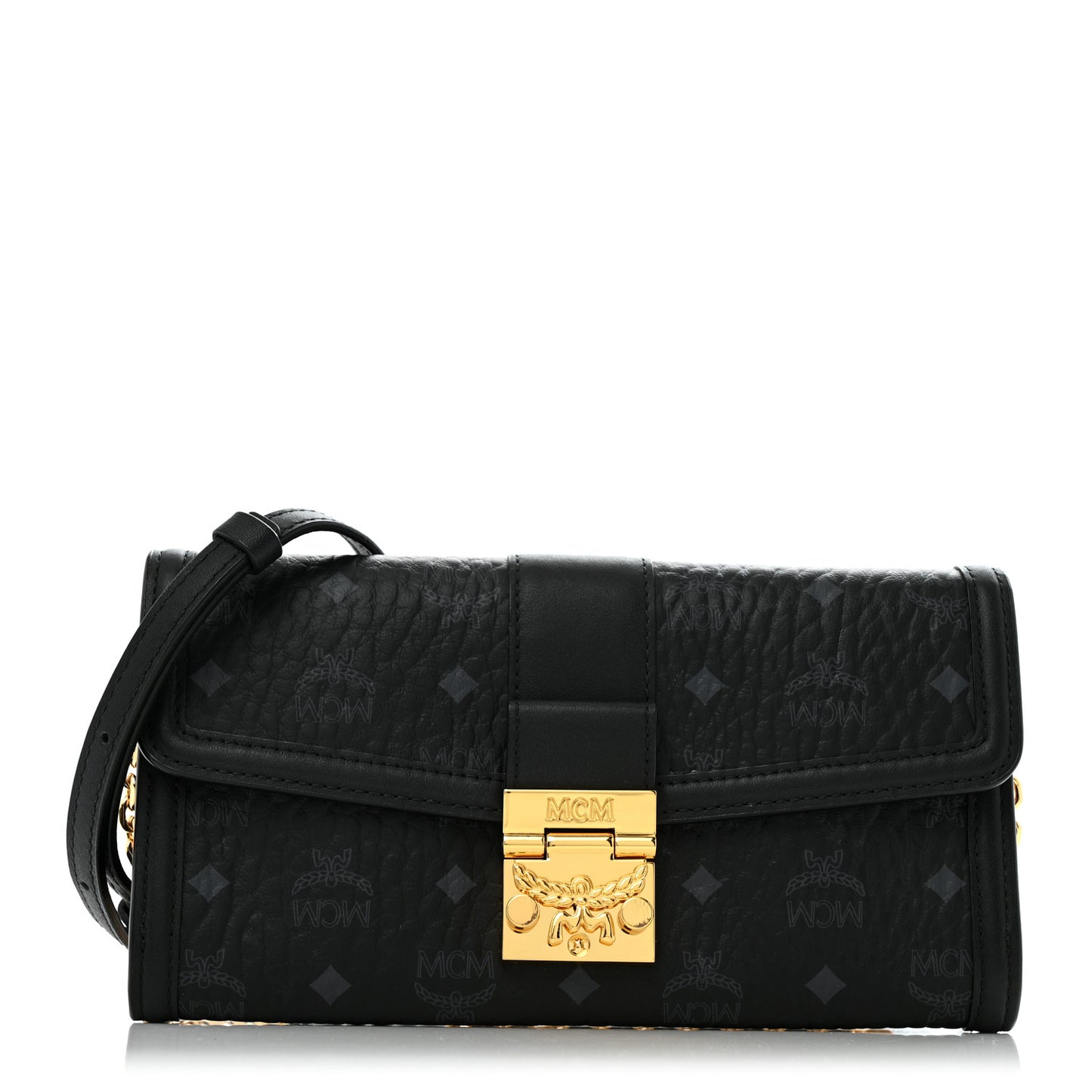 Visetos Large Tracy Chain Wallet Black