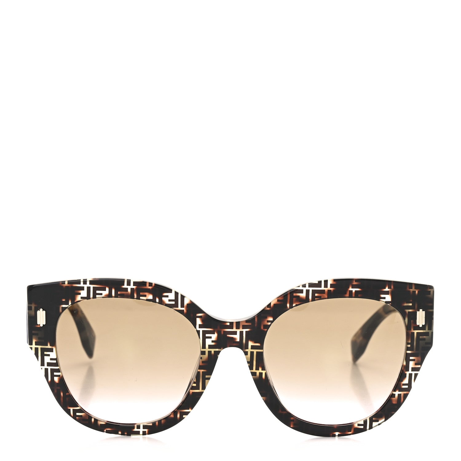 Fendi Acetate FF 53mm Sunglasses 0452/F/S Tortoise 2 of 7