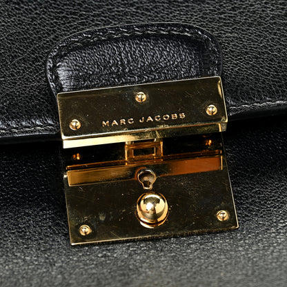 Marc Jacobs Textured Calfskin Satchel Black 17 of 17