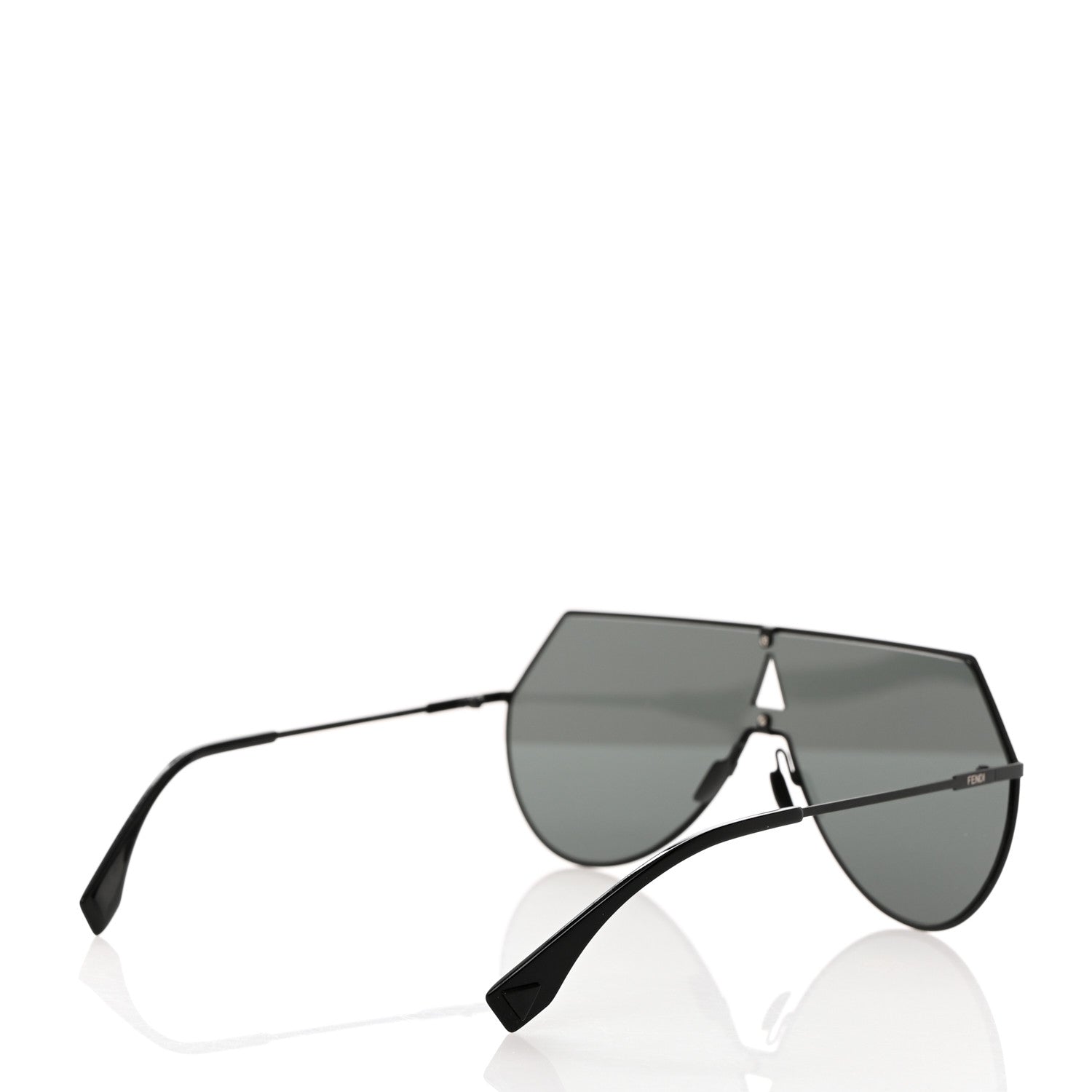 Fendi Metal Mirrored Eyeline Sunglasses FF 0193/S Black 4 of 7