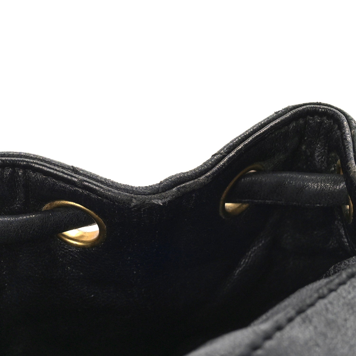 Chanel Lambskin Quilted Backpack Black 12 of 22