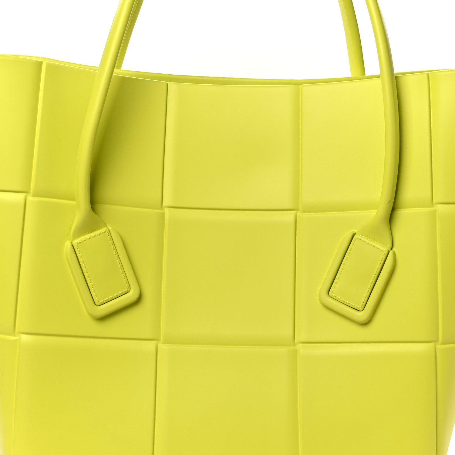 Bottega Veneta Rubber Maxi Intrecciato Medium Arco Kiwi Green 6 of 8