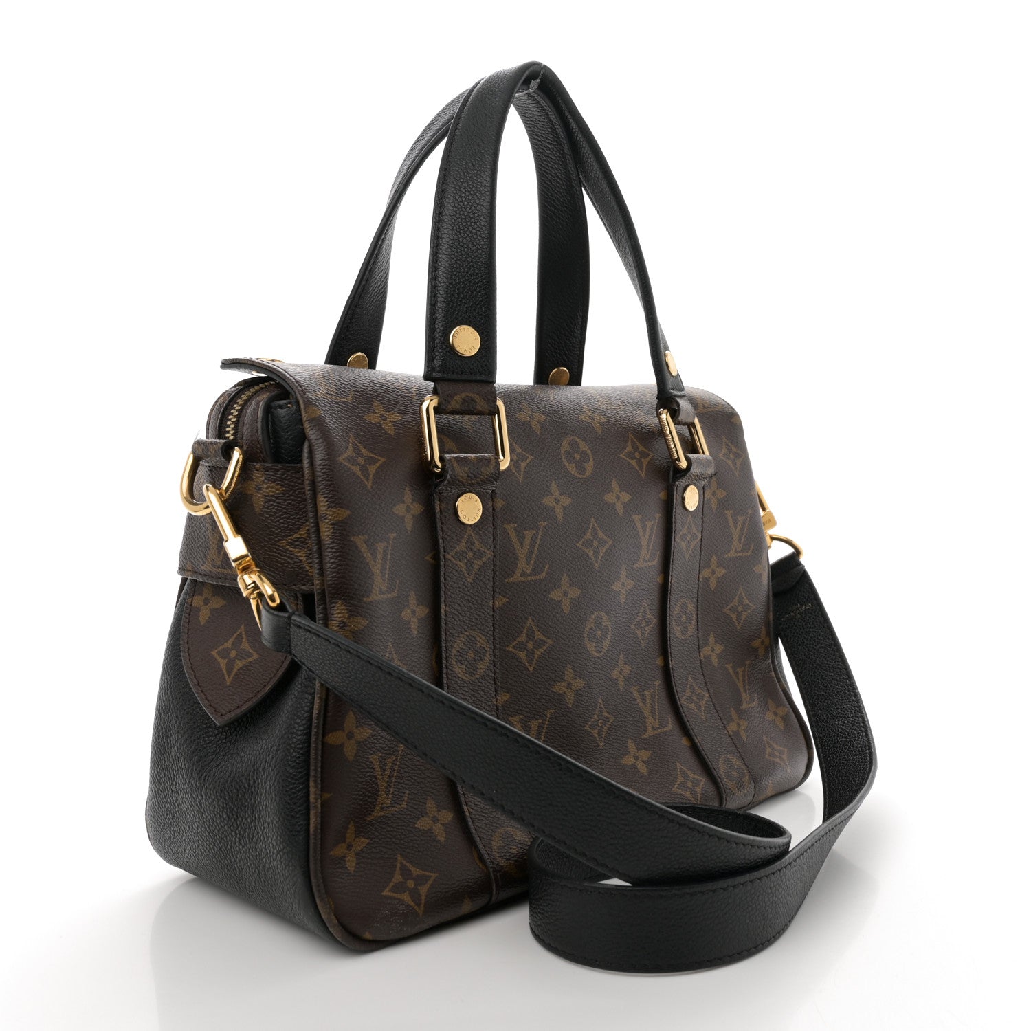 Louis Vuitton Monogram Manhattan NM Black 3 of 15