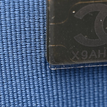 Chanel Denim Quilted Chanel 19 Wallet On Chain WOC Blue 7 of 10