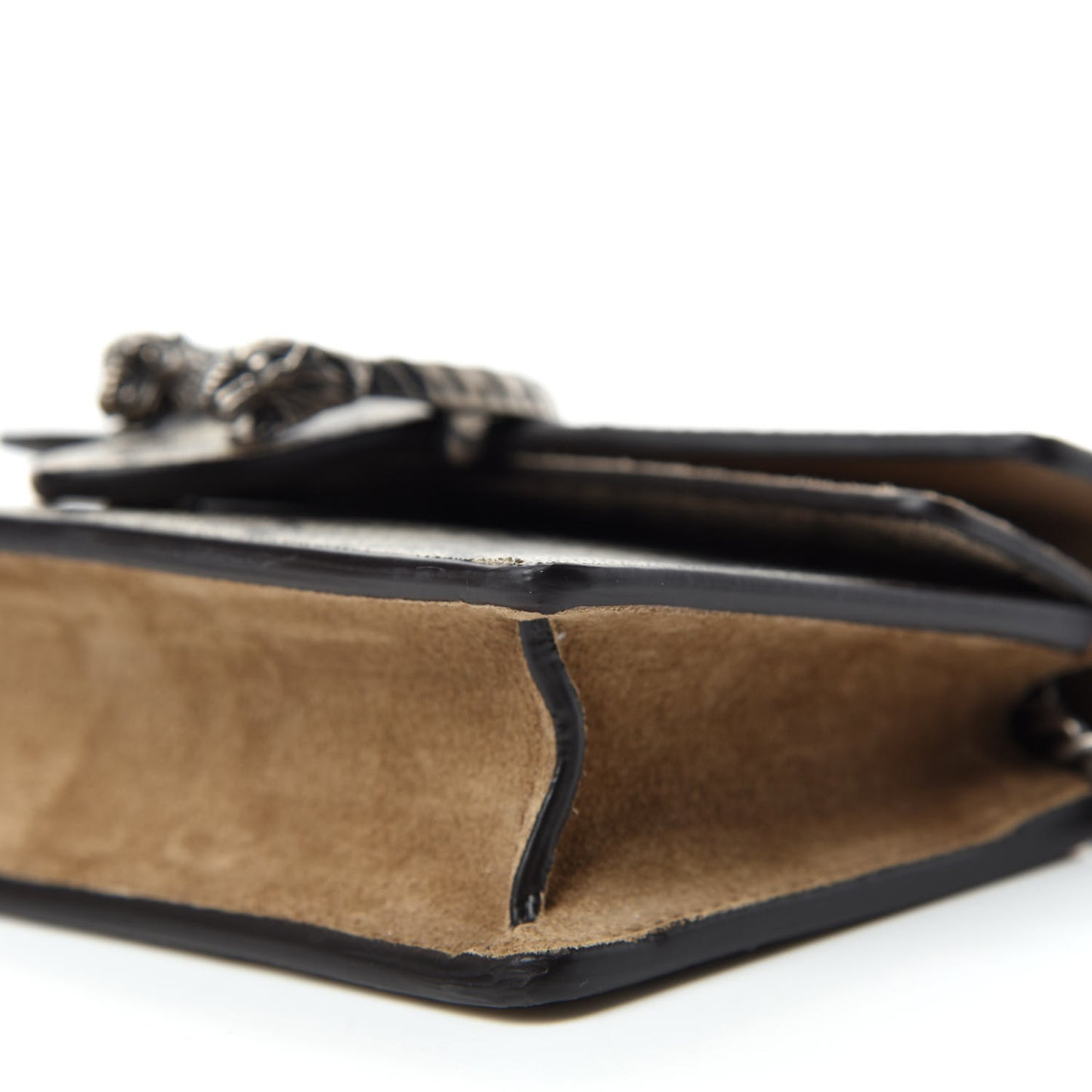 GG Supreme Monogram Super Mini Dionysus Shoulder Bag Taupe
