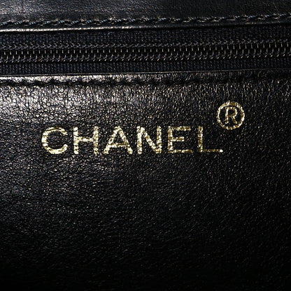 Chanel Lambskin CC Envelope Single Flap Black 6 of 13