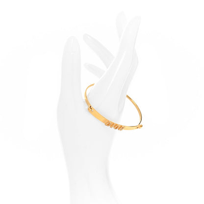 Christian Dior Metal Crystal Dio(r)evolution Bracelet Gold 2 of 3