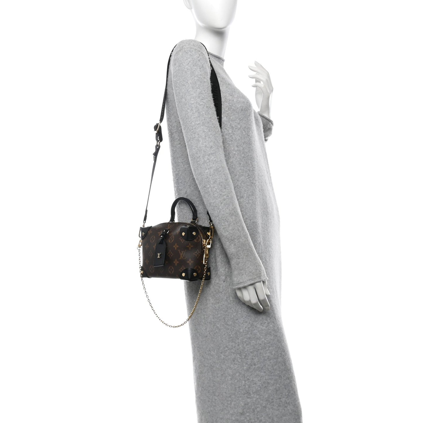 Monogram Petite Malle Souple Black