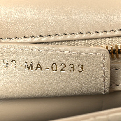 Christian Dior Calfskin Cannage Small Caro Bag Beige 7 of 9
