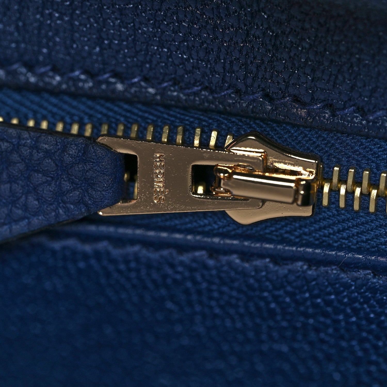 Hermes Togo Birkin 30 Bleu Saphir 21 of 35