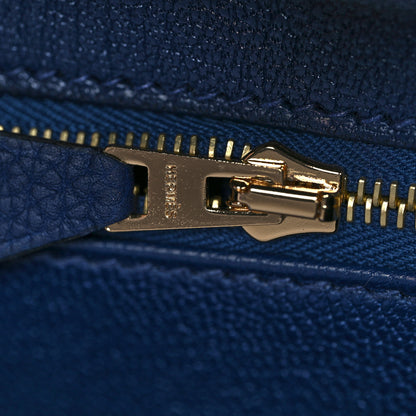 Hermes Togo Birkin 30 Bleu Saphir 21 of 35