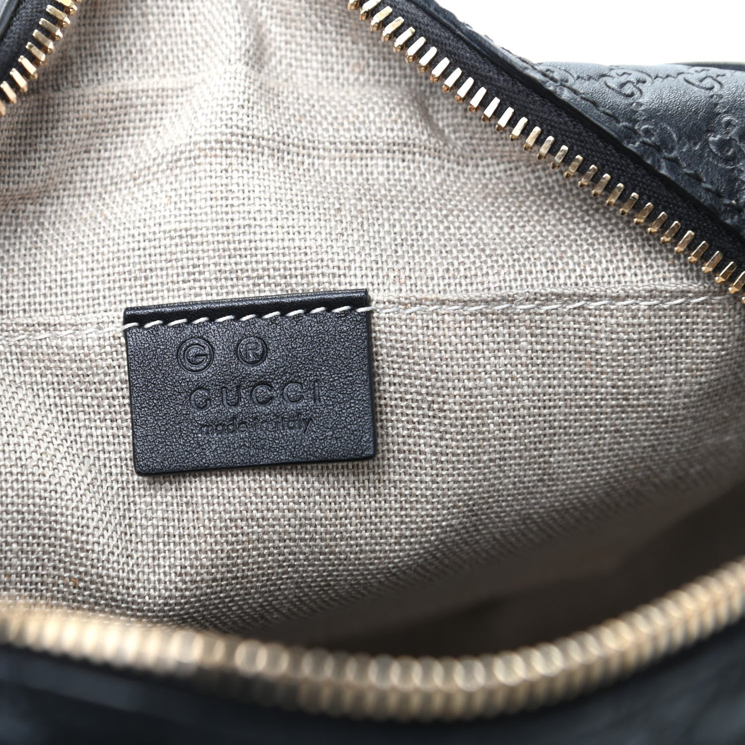 Gucci Microguccissima Mini Bree Messenger Bag Black 6 of 9