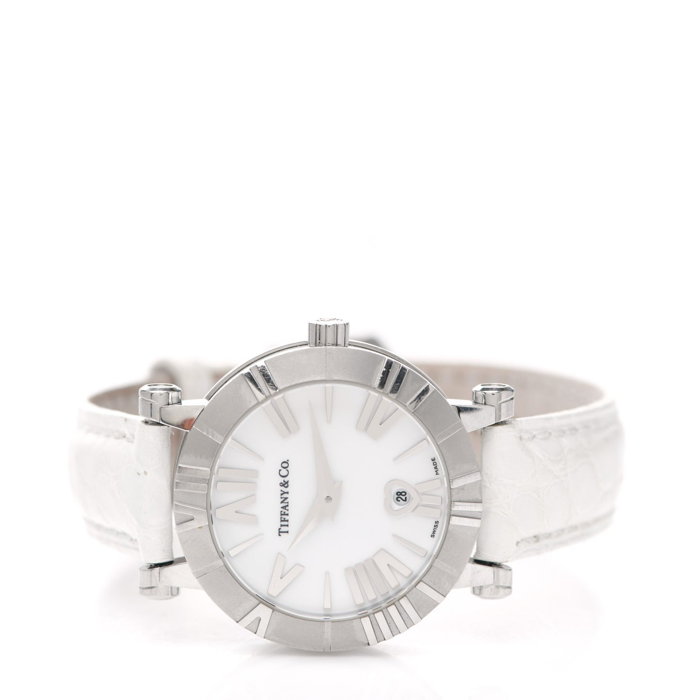 Stainless Steel Alligator 30mm Atlas Quartz Watch