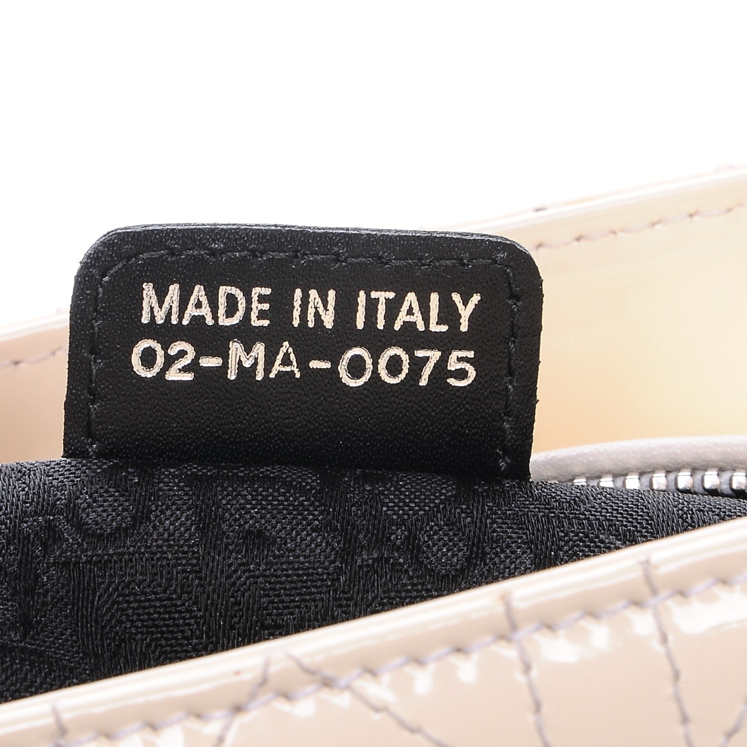 Christian Dior Patent Cannage Medium Lady Dior Beige 11 of 12