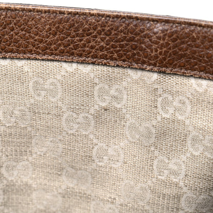 Gucci Calfskin Large Harness Hobo Maple Brown 14 of 32