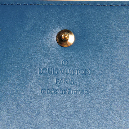 Louis Vuitton Suhali Porte Tresor International Wallet Blue 5 of 8