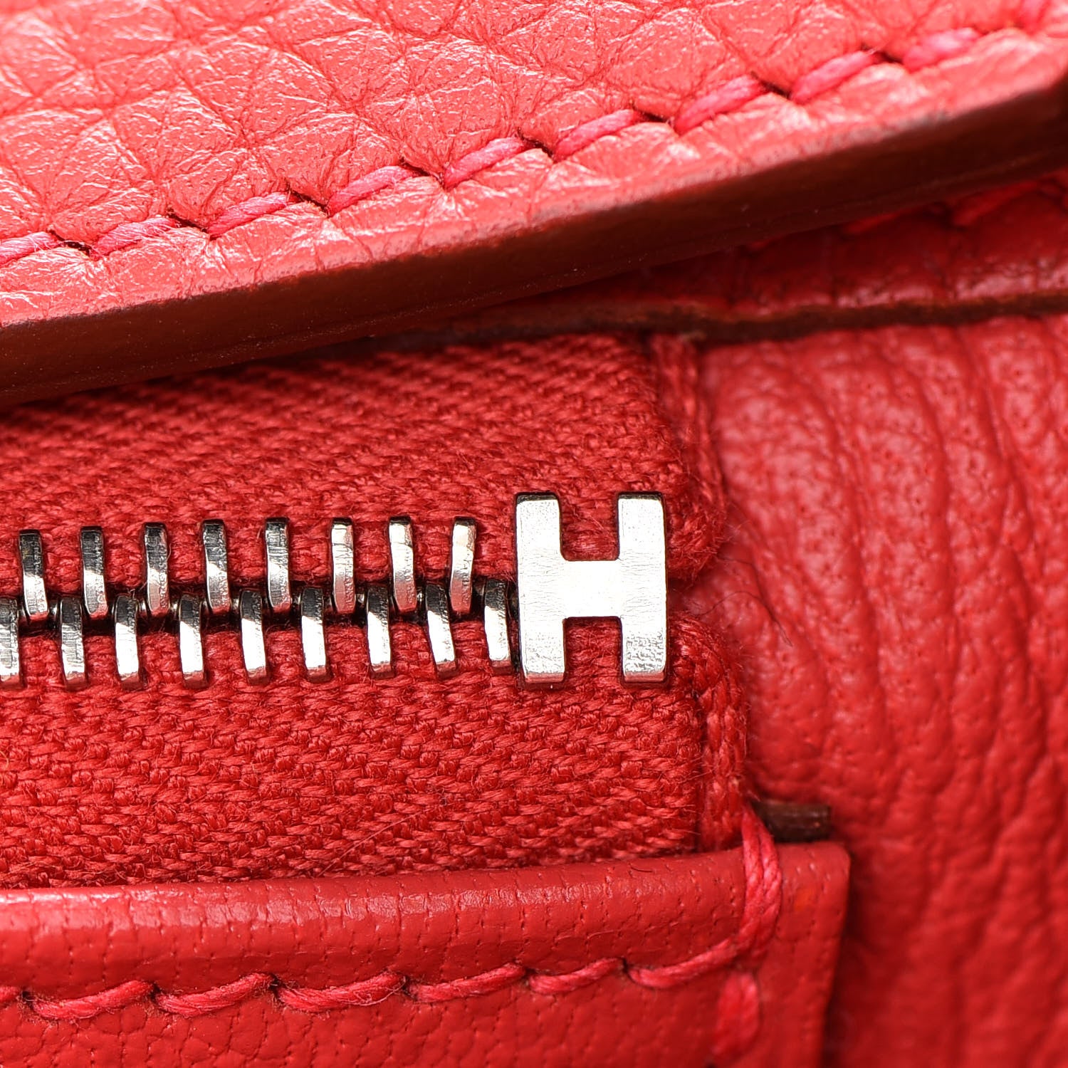Hermes Taurillon Clemence Birkin 35 Bougainvillea 21 of 33