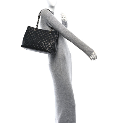 Chanel Caviar Quilted Grand Shopping Tote GST Black 2 of 10