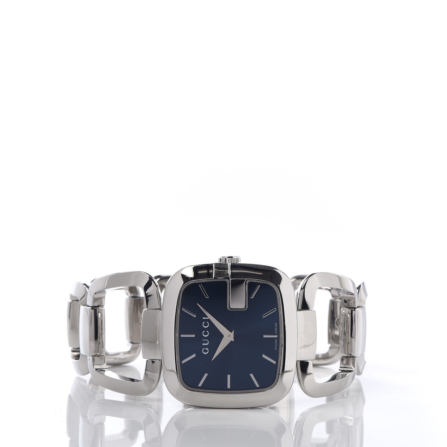 Stainless Steel 32mm G-Square Quartz Watch Blue