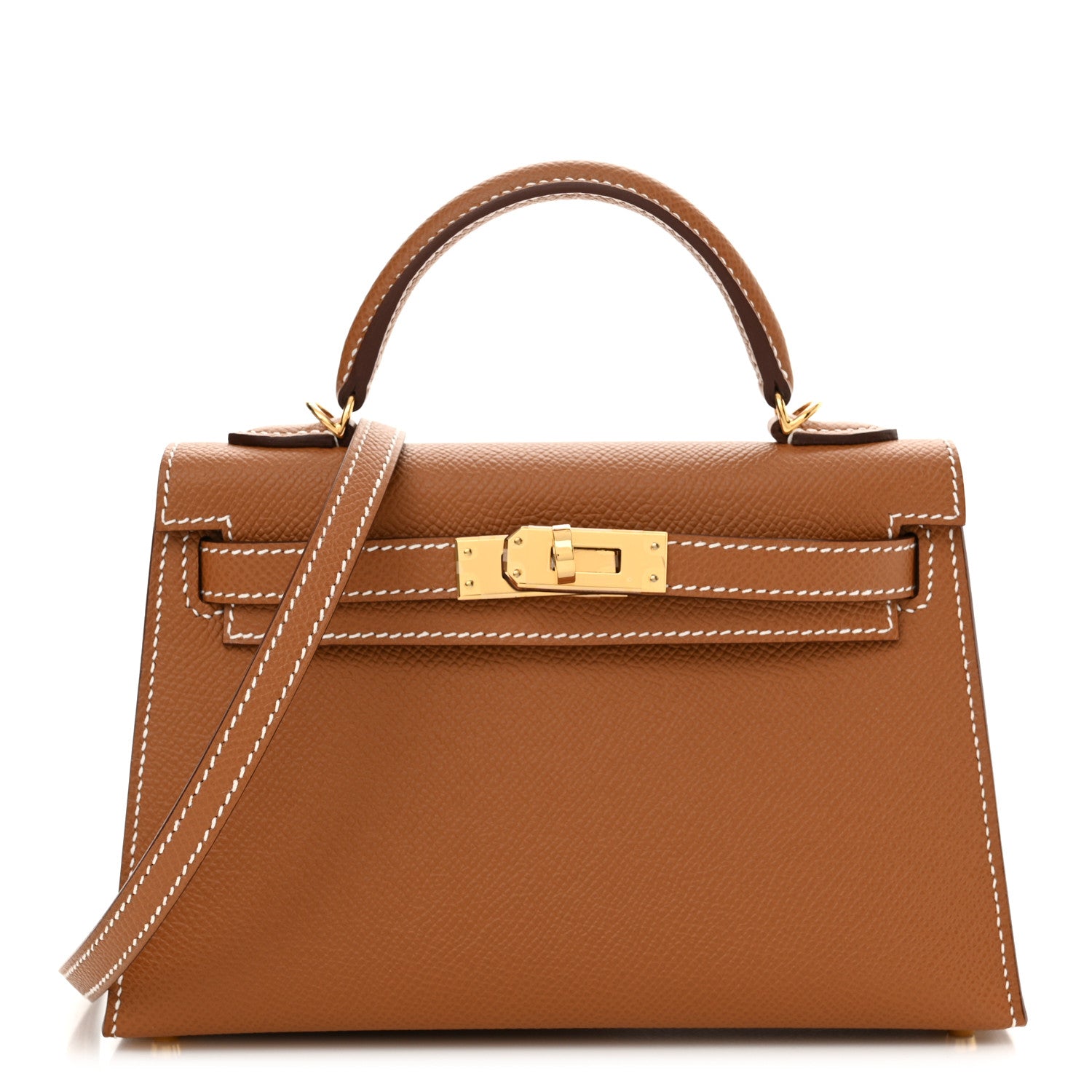 Hermes Epsom Mini Kelly Sellier 20 Gold 1 of 11