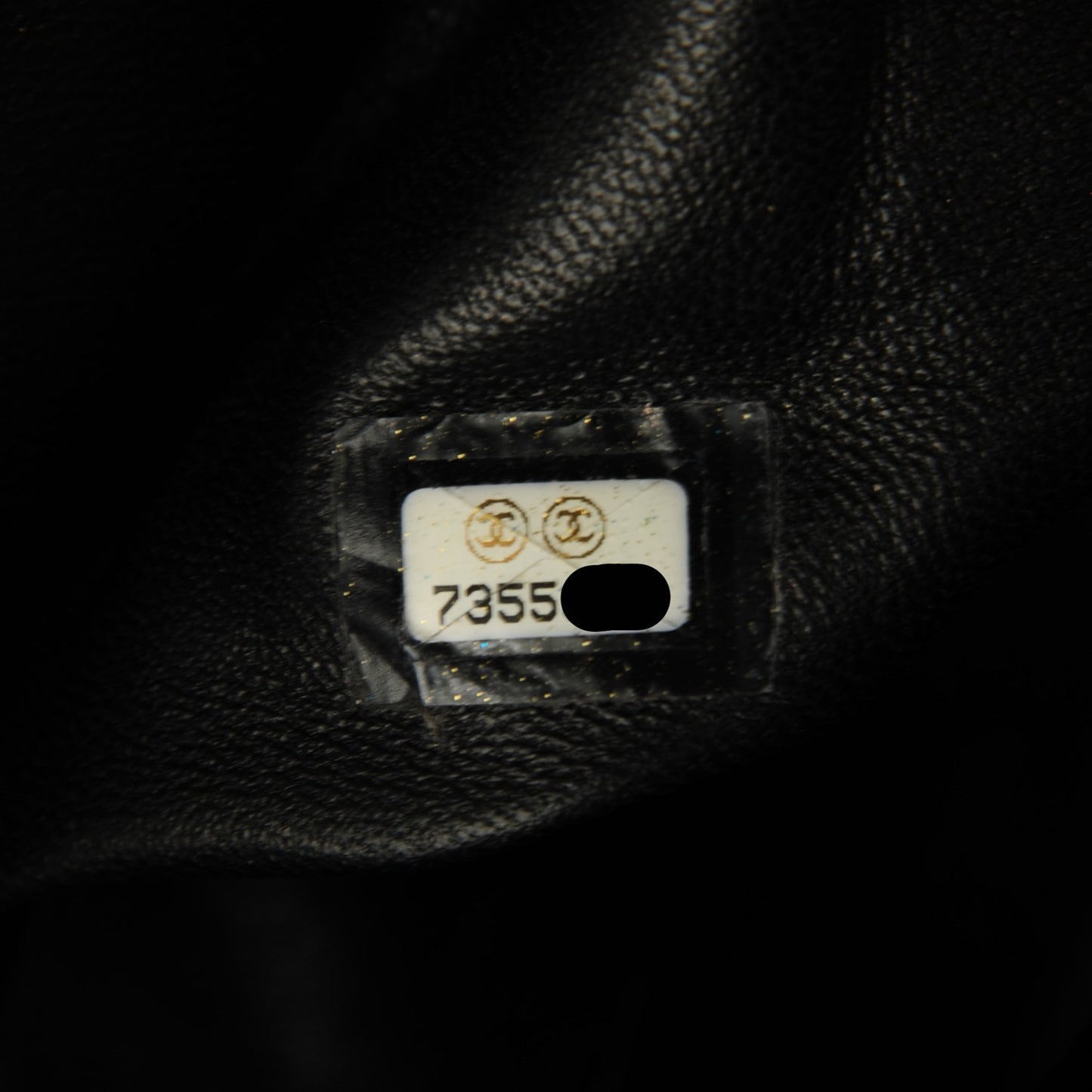 Lambskin Chocolate Bar Quilted Frame Bag Beige Black