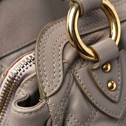 Marc Jacobs Calfskin Quilted Alyona Grey 22 of 24