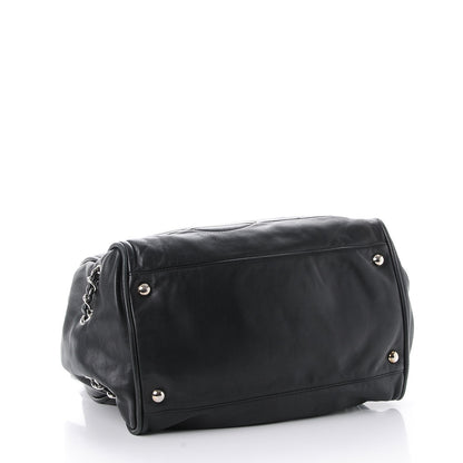 Chanel Calfskin Diagonal Ligne Tote Black 5 of 15