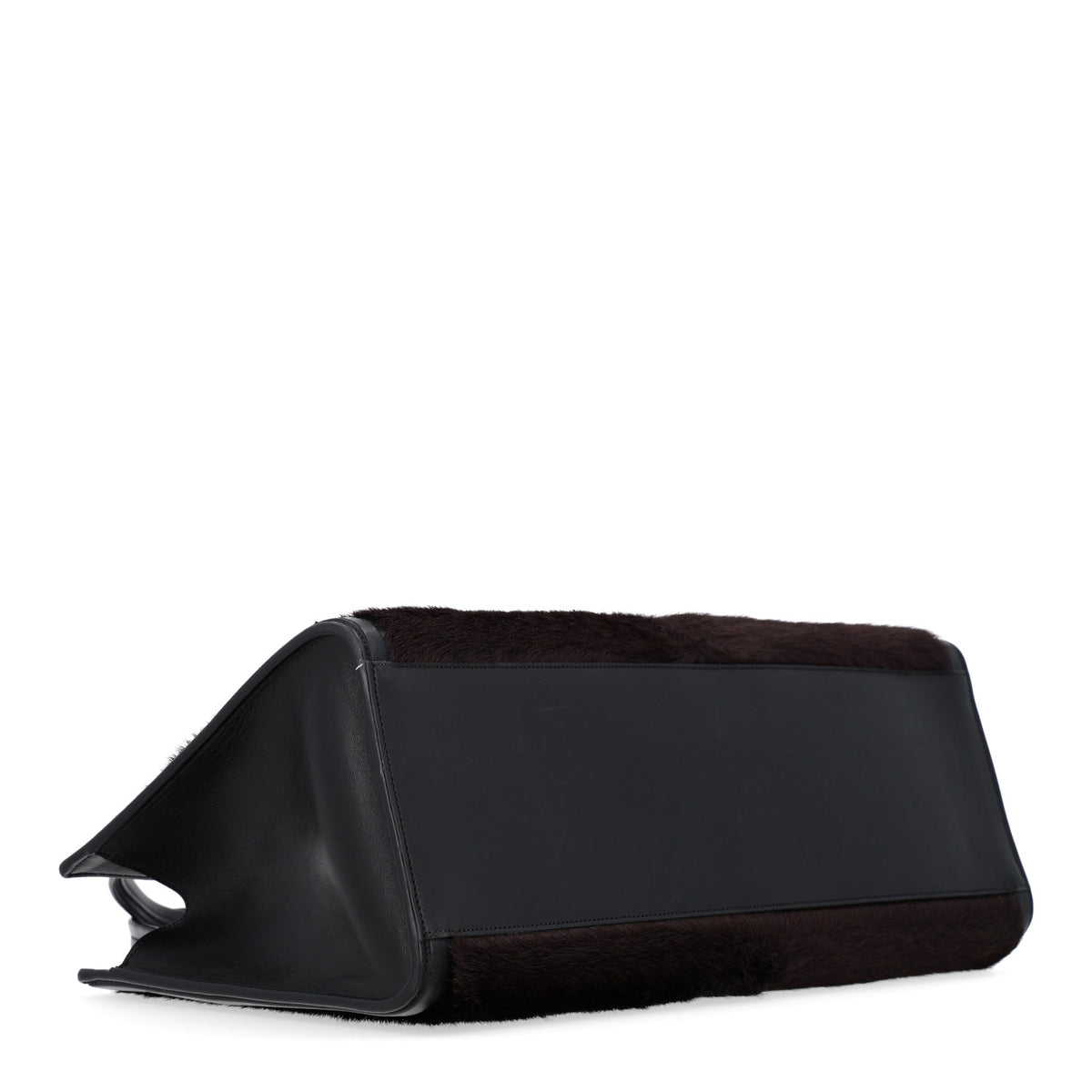 Phoebe Philo Calf Hair Small Kit Cabas Black 4 of 10
