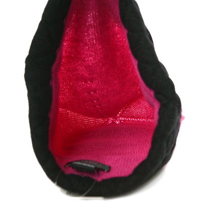 Chanel Cashmere Quilted CC Beanie Hat Pink Purple Black 4 of 9