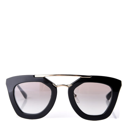 Prada Acetate Cinema Sunglasses SPR 09Q Black 2 of 7