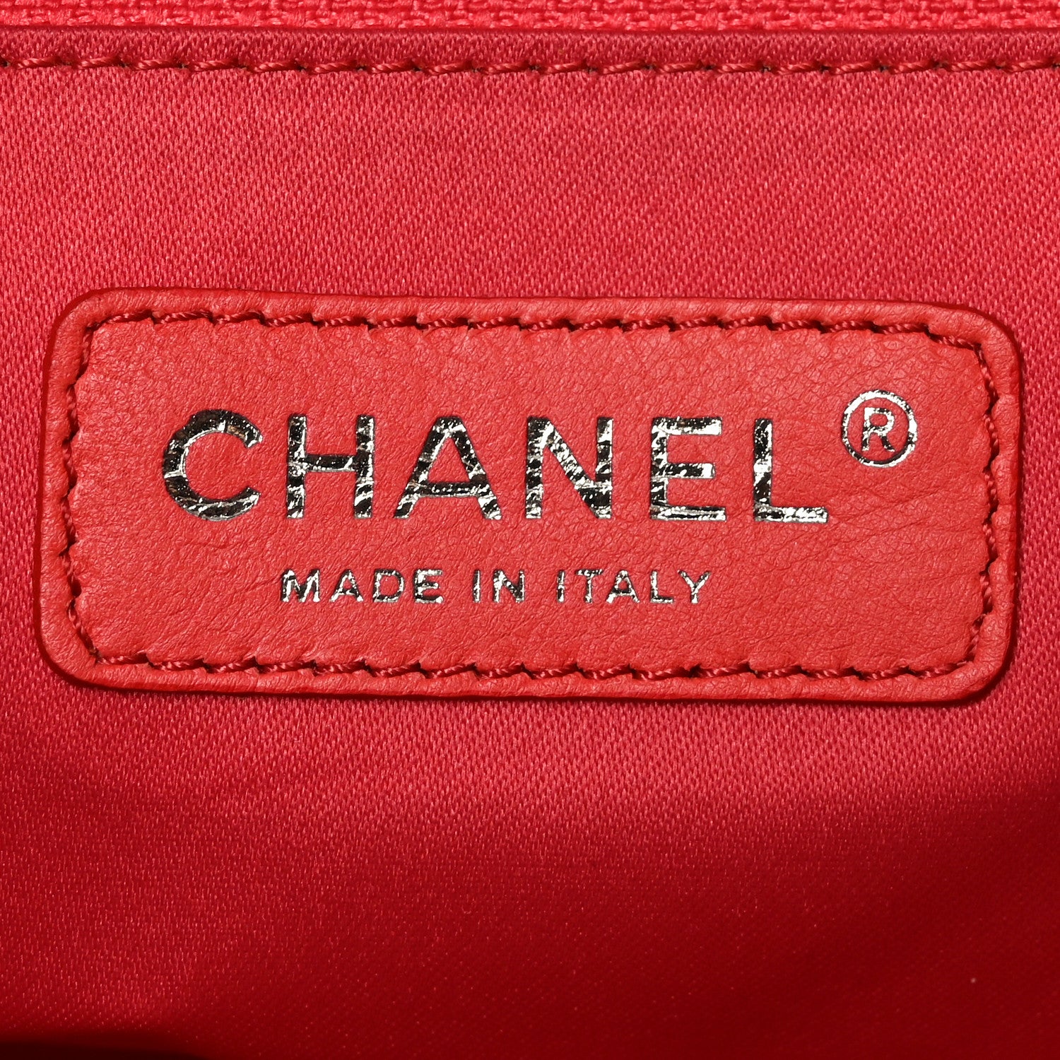 Chanel Vinyl Lipstick Tote Purple 6 of 10