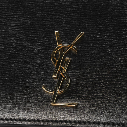Saint Laurent Smooth Calfskin Monogram Phone Holder Crossbody Black 10 of 13