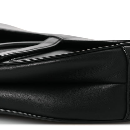 Christian Dior Ultra Matte Calfskin Saddle Bag Black 10 of 13
