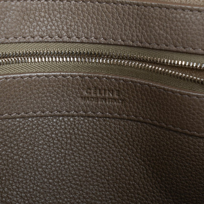 Celine Soft Grained Calfskin Medium Phantom Luggage Cabas Taupe 9 of 9