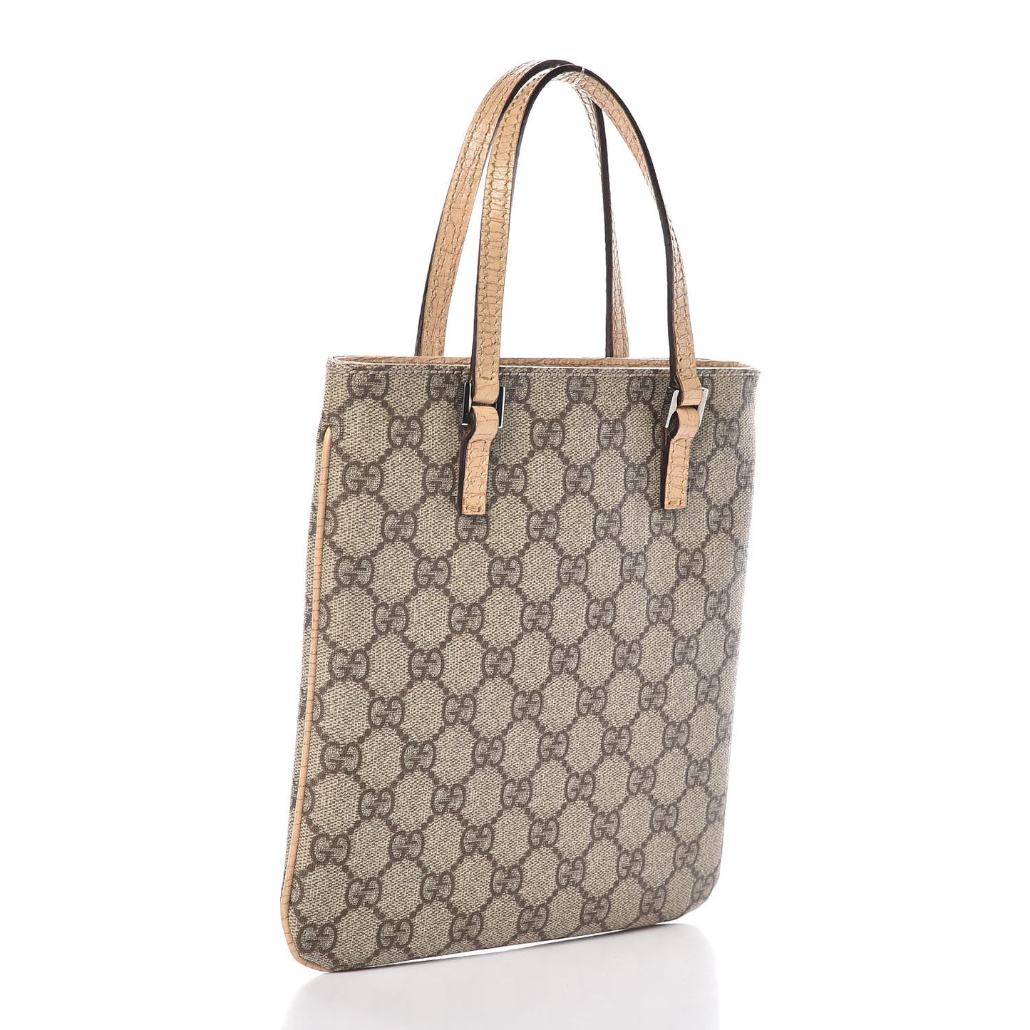 GG Supreme Monogram Mini Vertical Tote Beige
