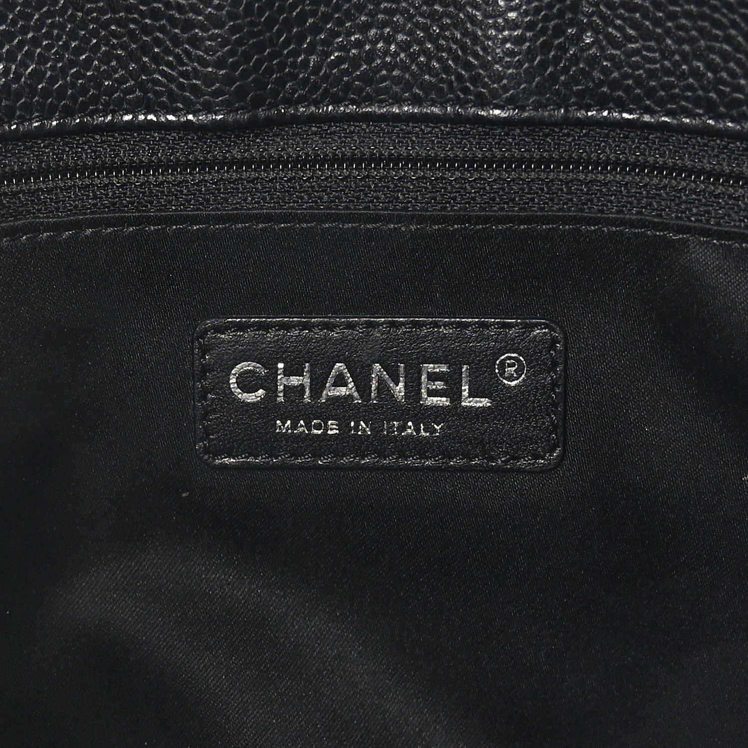 Chanel Caviar Quilted Grand Shopping Tote GST Black 6 of 11