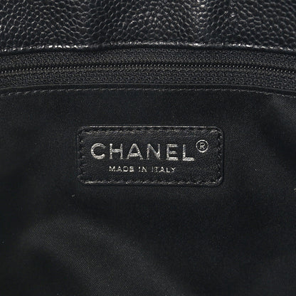 Chanel Caviar Quilted Grand Shopping Tote GST Black 6 of 11