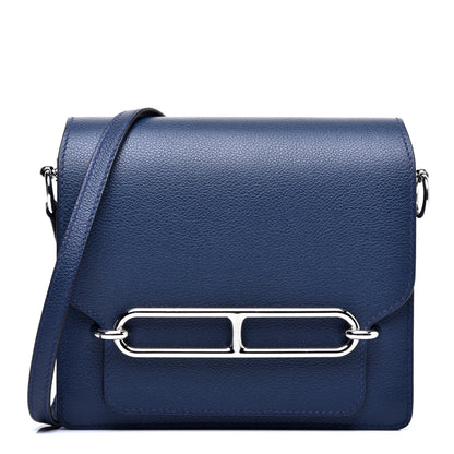 Hermes Evercolor Mini Sac Roulis Bleu De Malte 1 of 9