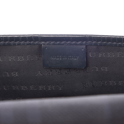 Burberry London Check Crossbody Messenger Bag Charcoal Navy 7 of 18