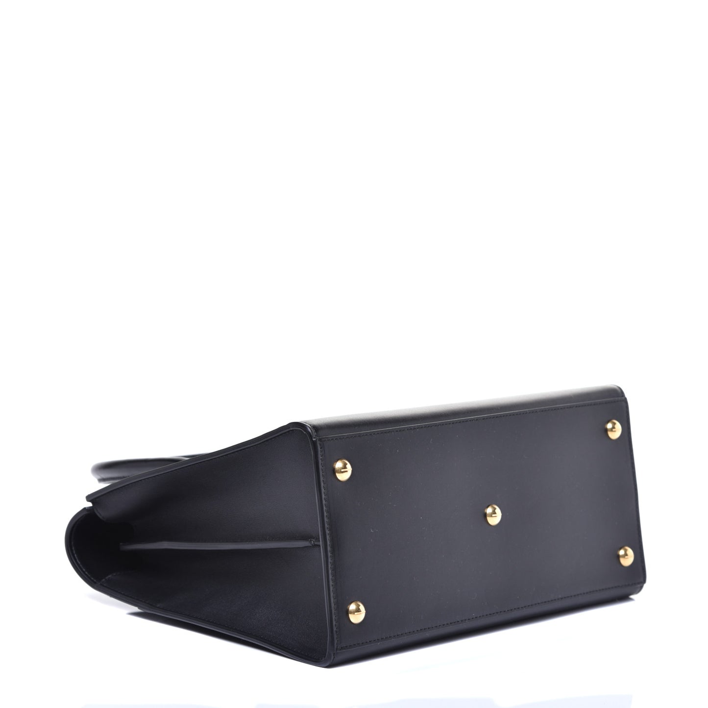 Box Calfskin Large St. Honore Tote Black