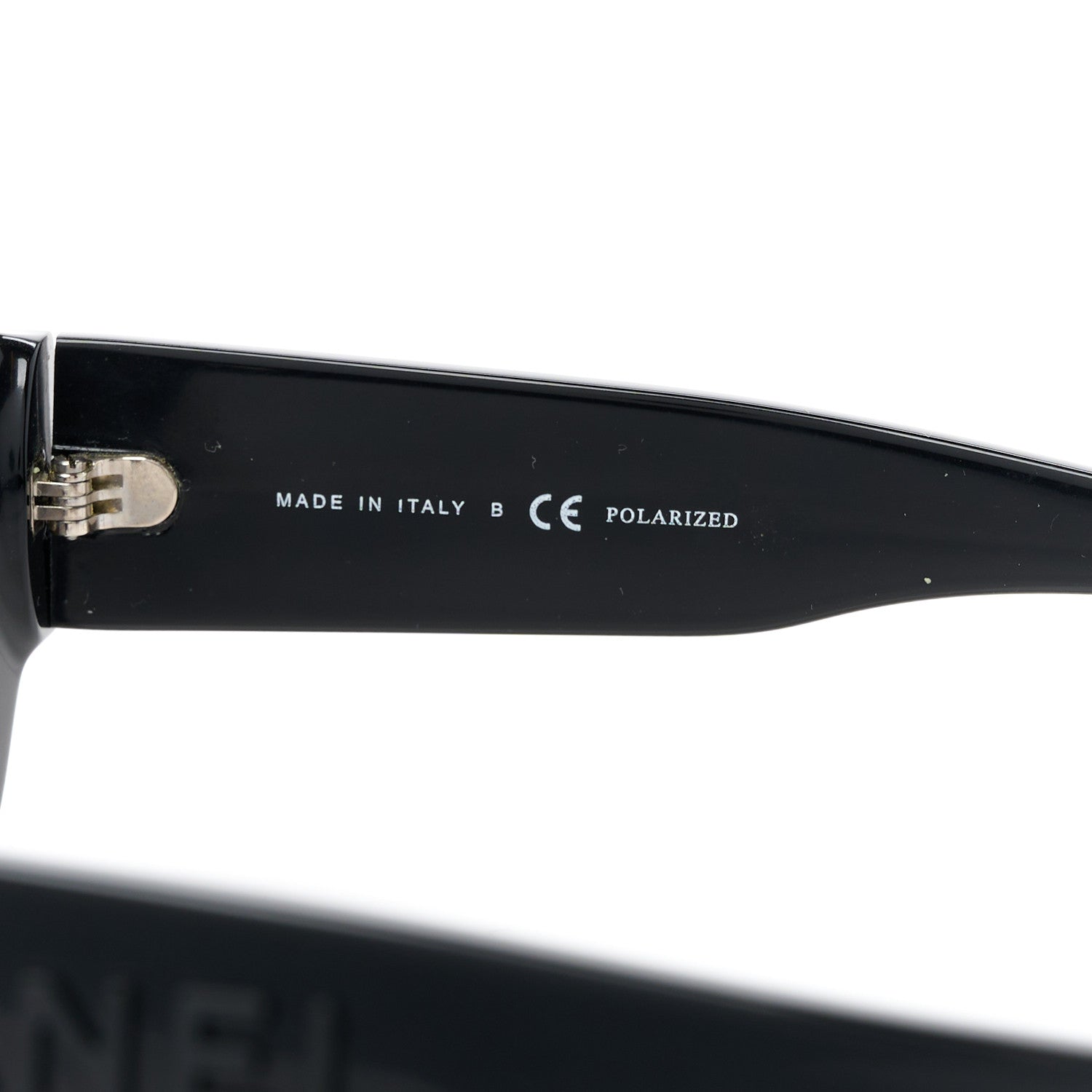 Chanel Acetate Polarized Round Sunglasses 5410 Black 6 of 7