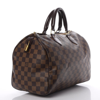 Louis Vuitton Damier Ebene Speedy 30 3 of 10