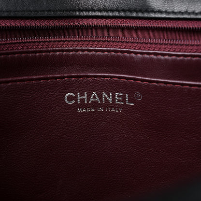 Chanel Lambskin Quilted Jumbo Single Flap Black 6 of 14