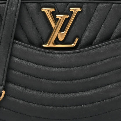 Louis Vuitton Calfskin New Wave Camera Bag Black 9 of 12