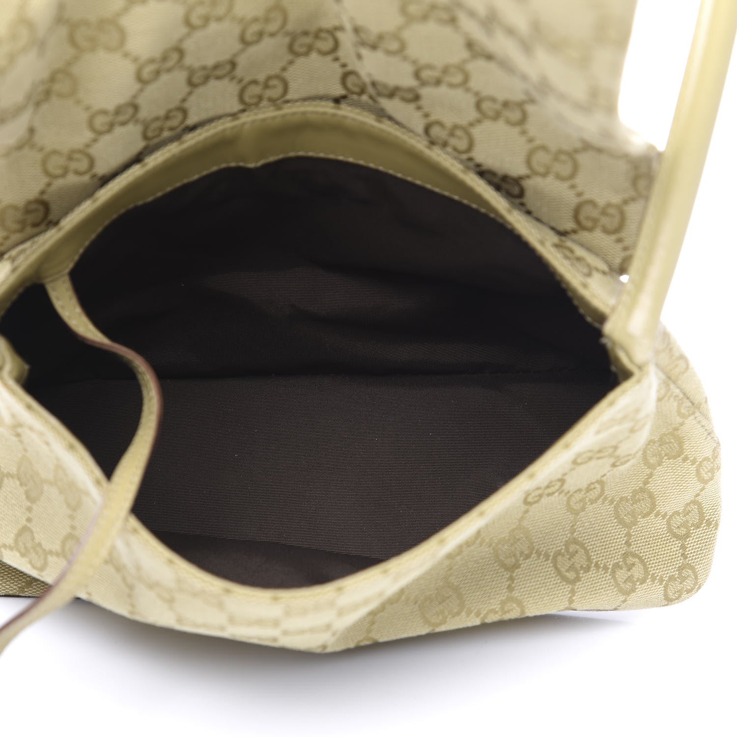 Gucci Monogram Medium Shoulder Bag Beige 4 of 12