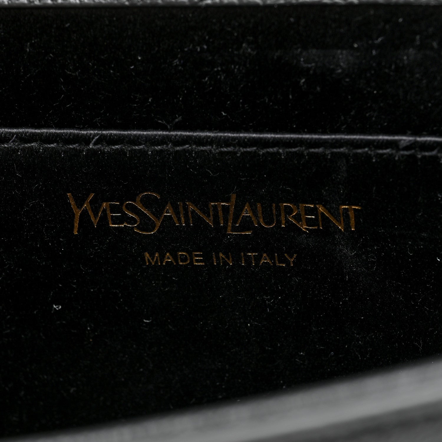 Saint Laurent Calfskin Monogram Large Belle De Jour Clutch Black 6 of 6