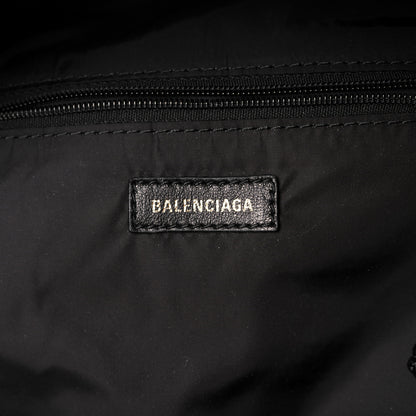 Balenciaga Sport Nylon Logo Embroidered S Wheel Backpack Fuchsia Black 5 of 7